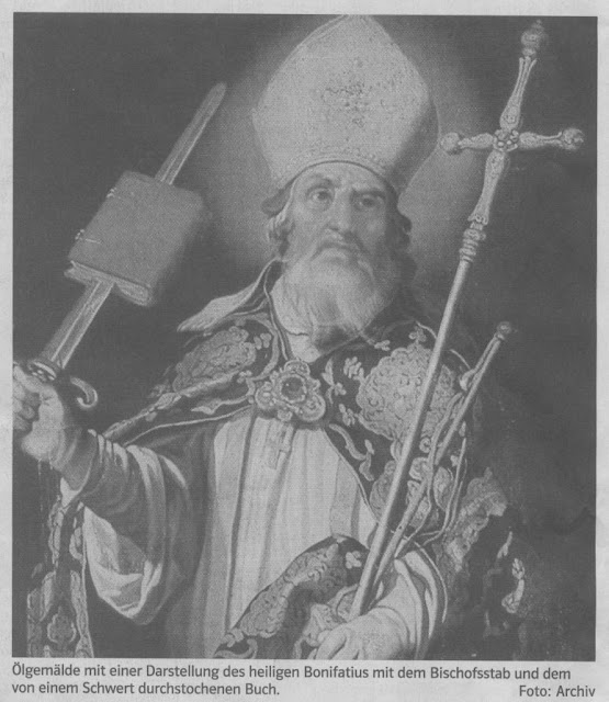 The Badger Catholic St. Boniface, Apostle of Germany, ora pro nobis!